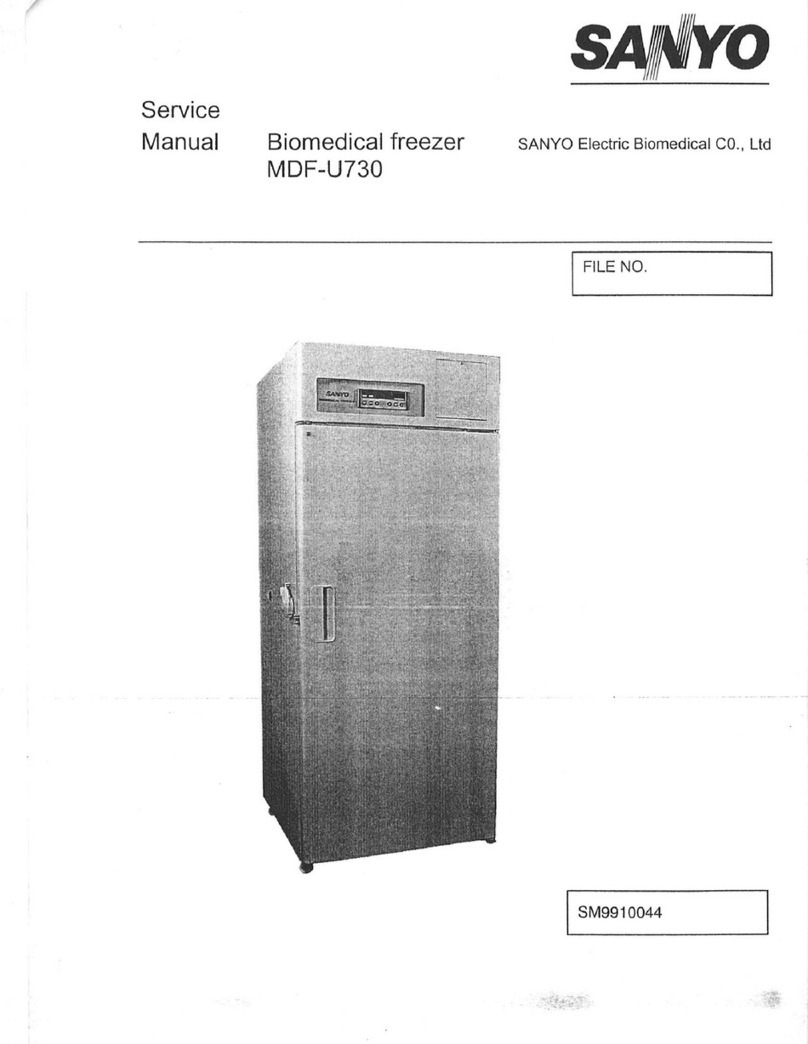 Sanyo MDF-U730 User manual