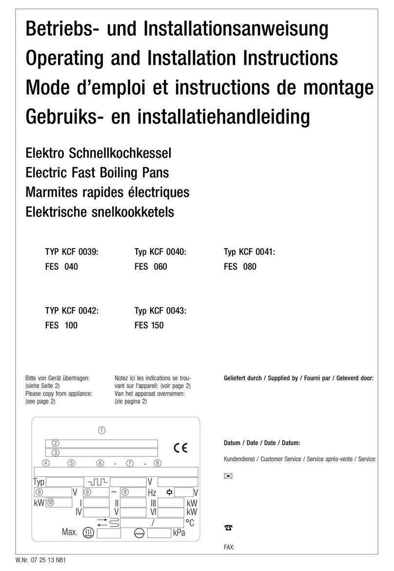 Yumpu KCF 0039 Operating and installation instructions