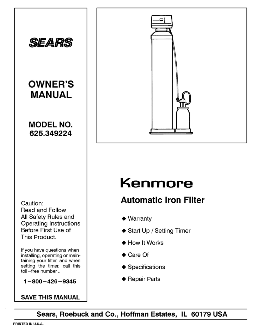 Sears 625.349224 owner's manual