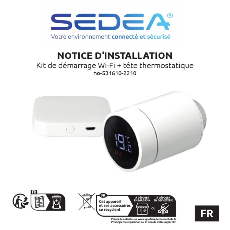 SEDEA 531610-2210 installation instructions