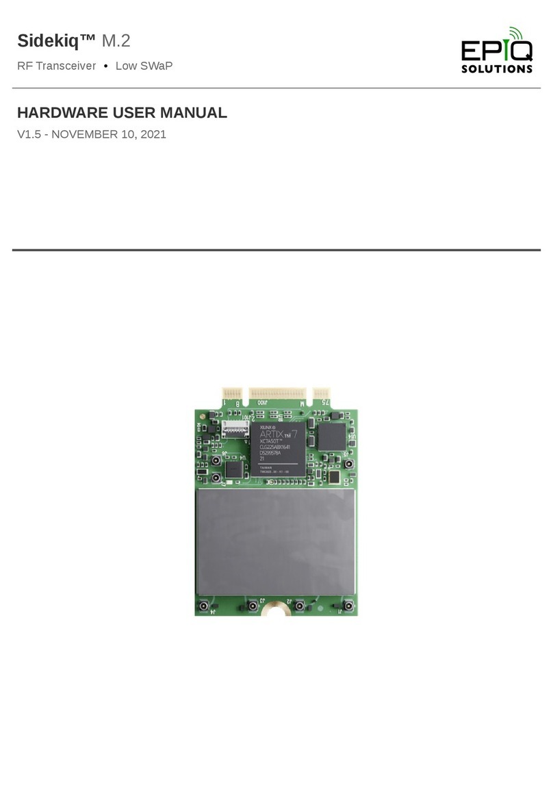 Epiq Solutions Sidekiq M.2 001 Instructions for use