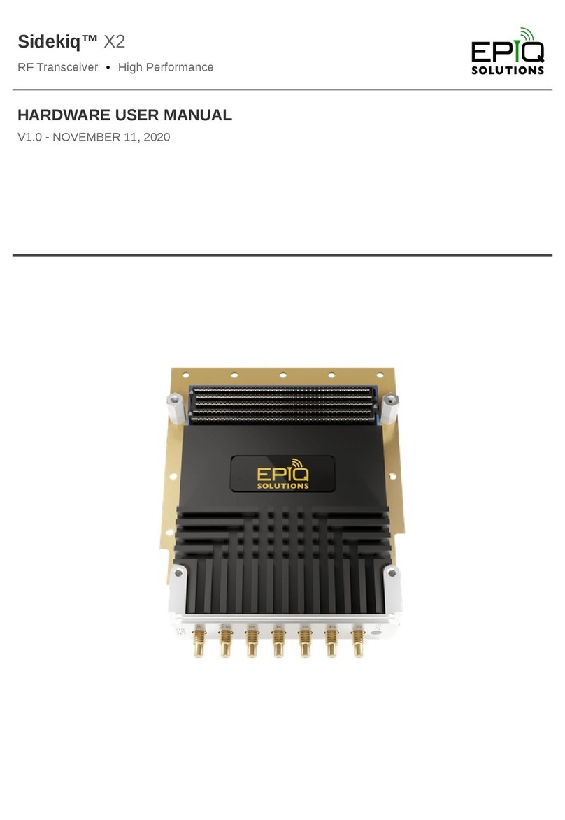 Epiq Solutions Sidekiq X2 Instructions for use