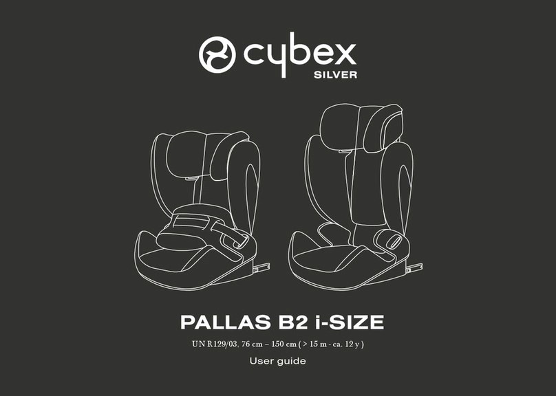 Cybex Silver PALLAS B2 i-SIZE User manual