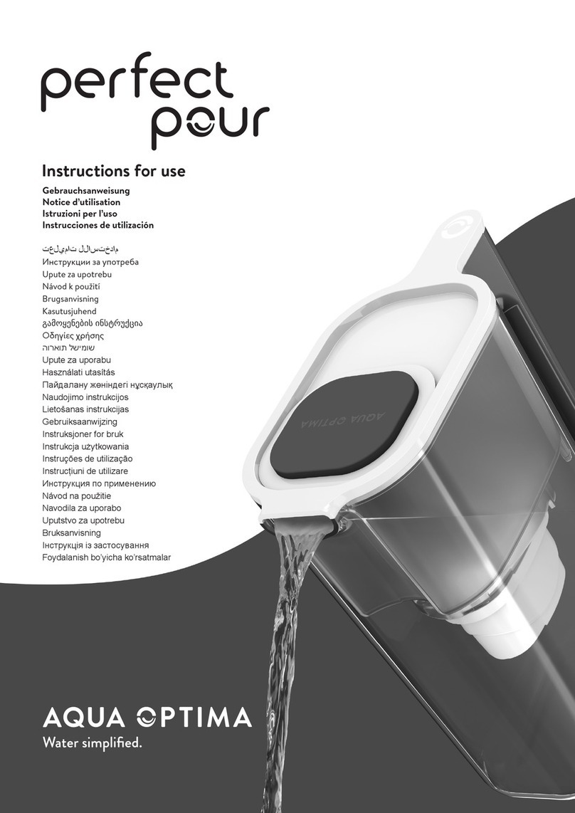 Aqua Optima perfect pour Instructions for use Aqua Optima perfect pour Instructions for use