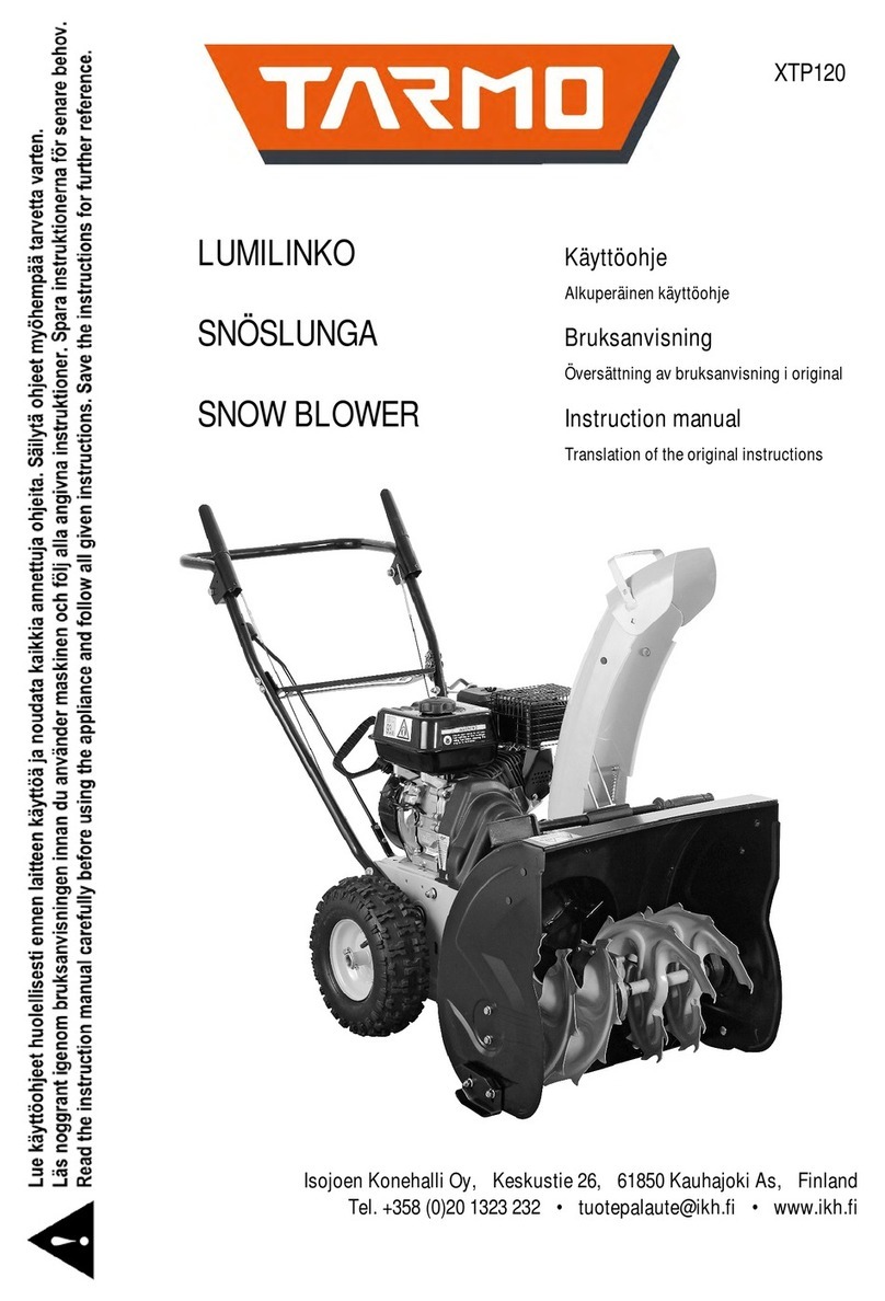 Tarmo XTP120 instruction manual