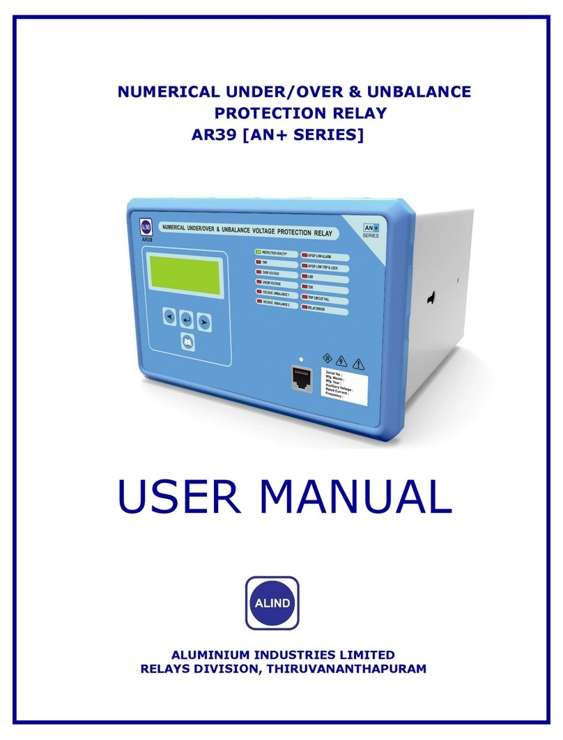 ALIND AR39 User manual