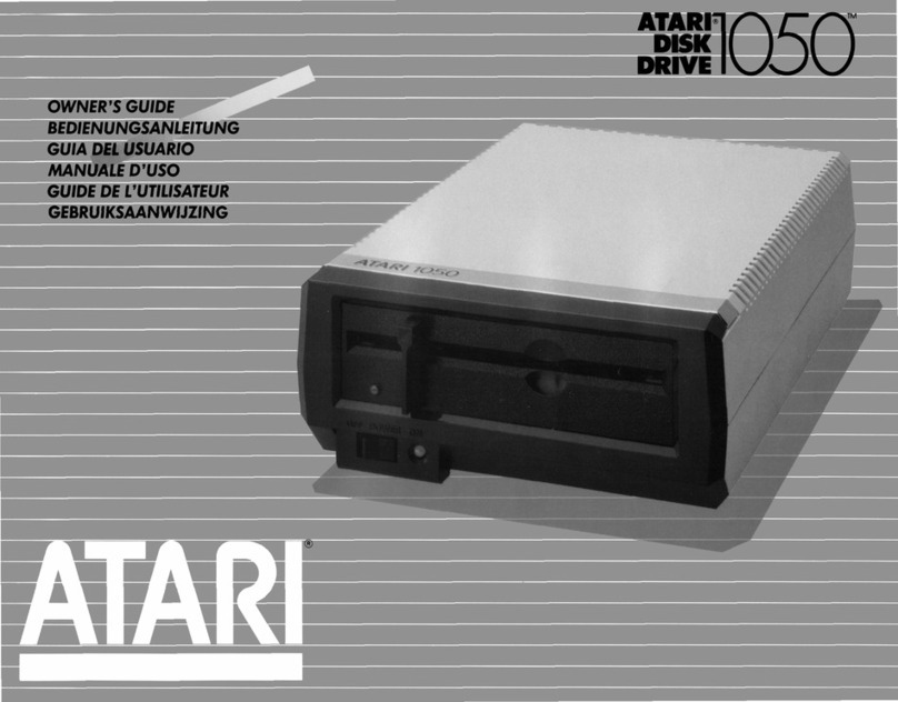 Atari Mini-Speedy 1050 User manual