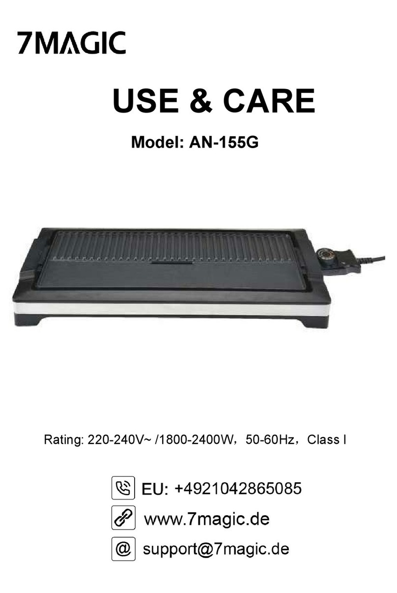 7MAGIC AN-155G use & care