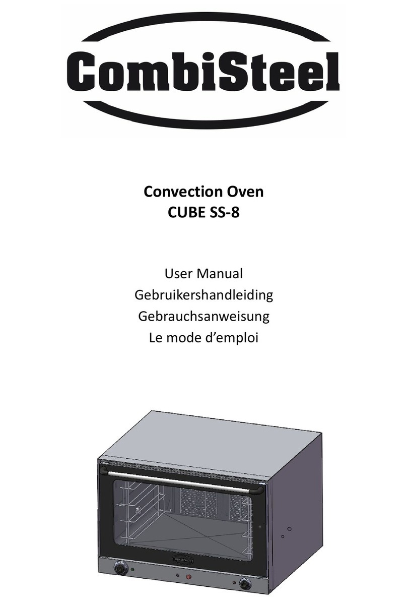 CombiSteel CUBE SS-8 User manual