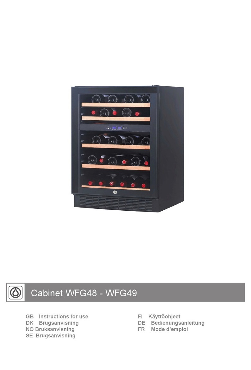 Vestfrost WFG48 User manual