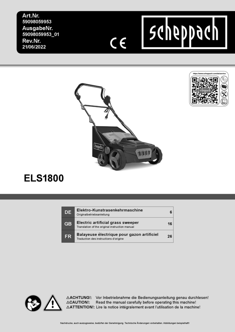Scheppach ELS1800 Quick start guide