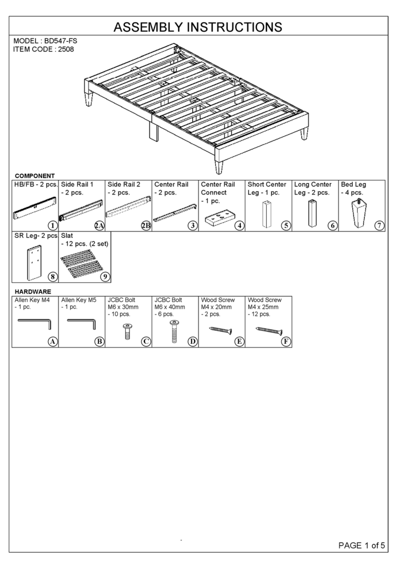 Home Styles BD547-FS Assembly instructions Home Styles BD547-FS Assembly instructions