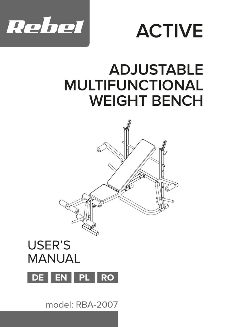 Rebel ACTIVE RBA-2007 user manual