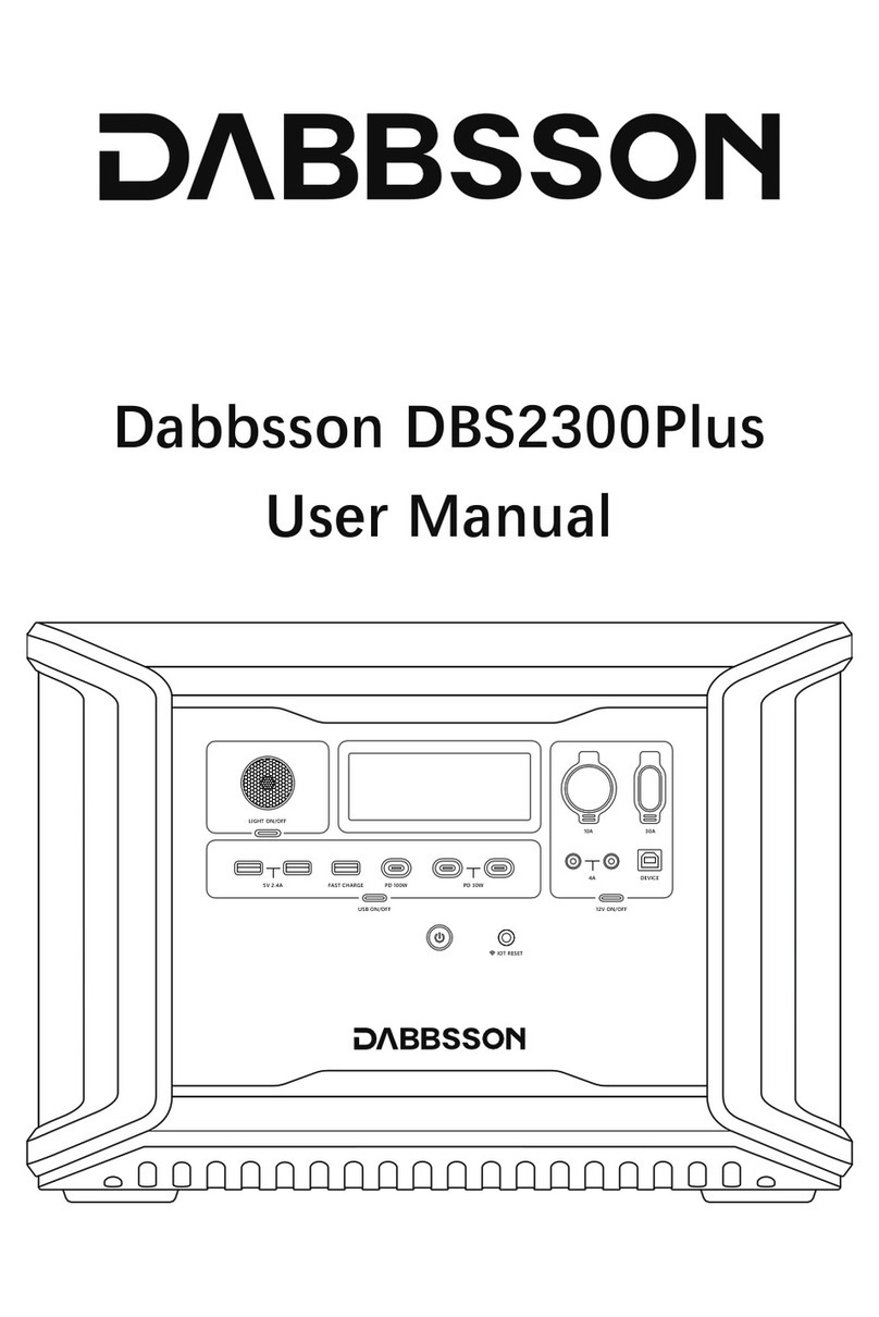 DABBSSON DBS2300Plus user manual