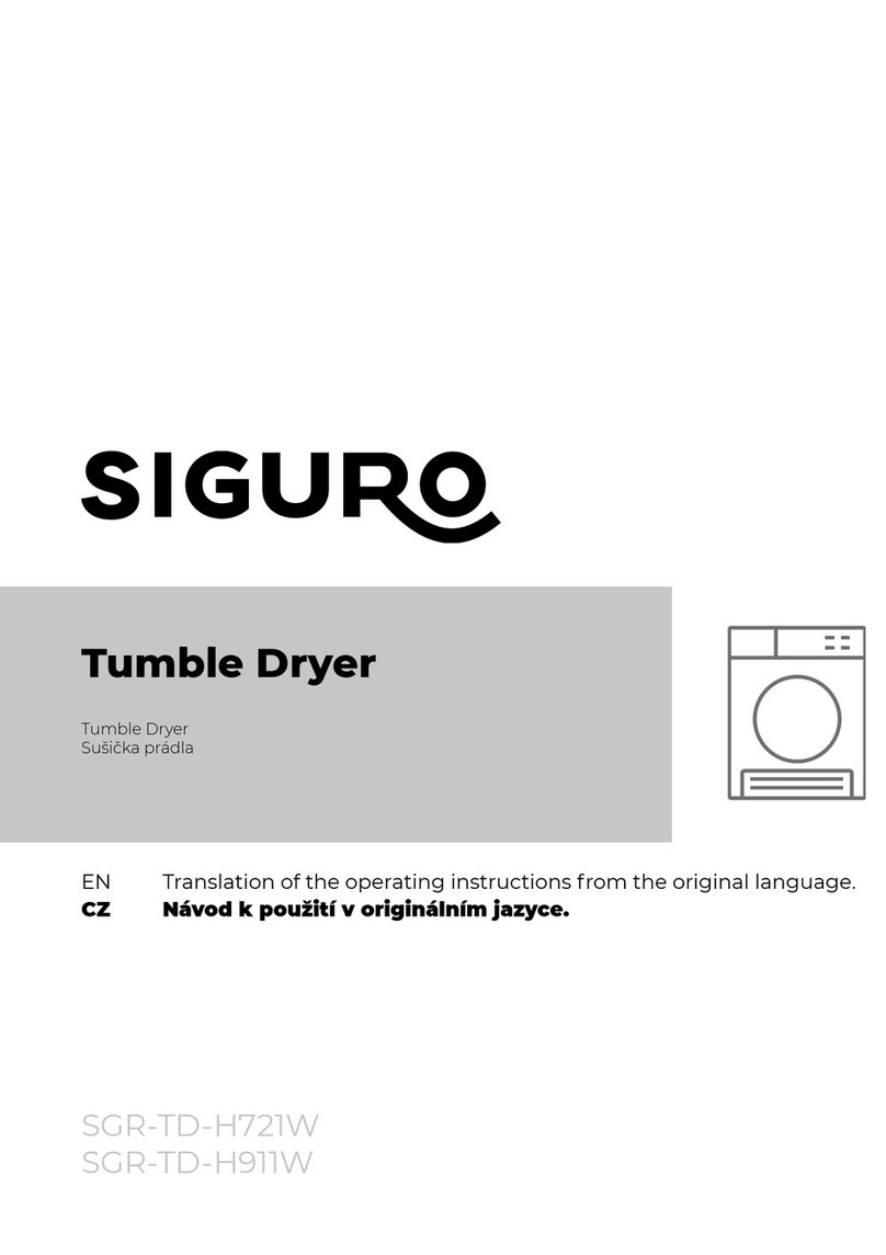 SIGURO SGR-TD-H721W Translation of the operating instructions