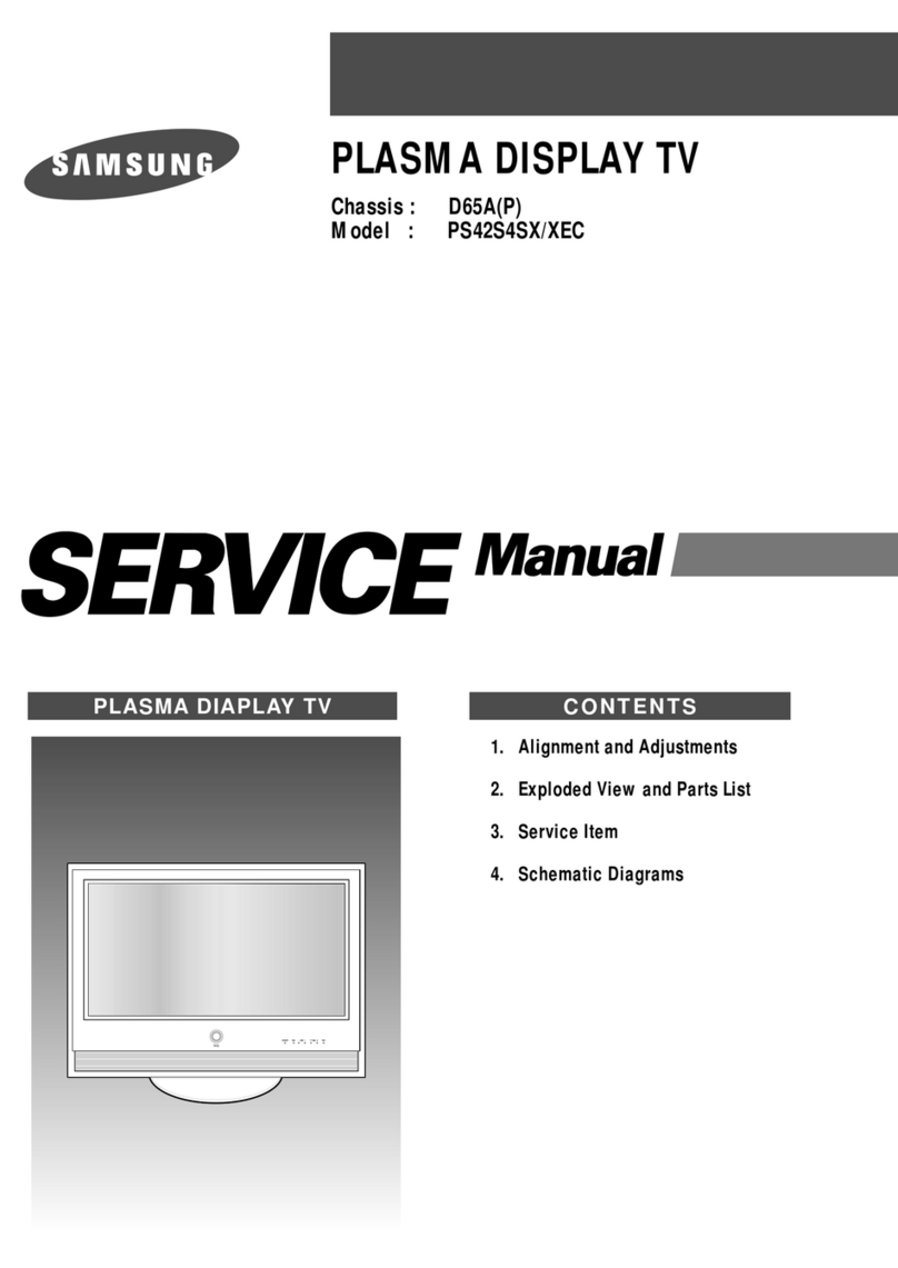 Samsung PS-42S4S Service manual