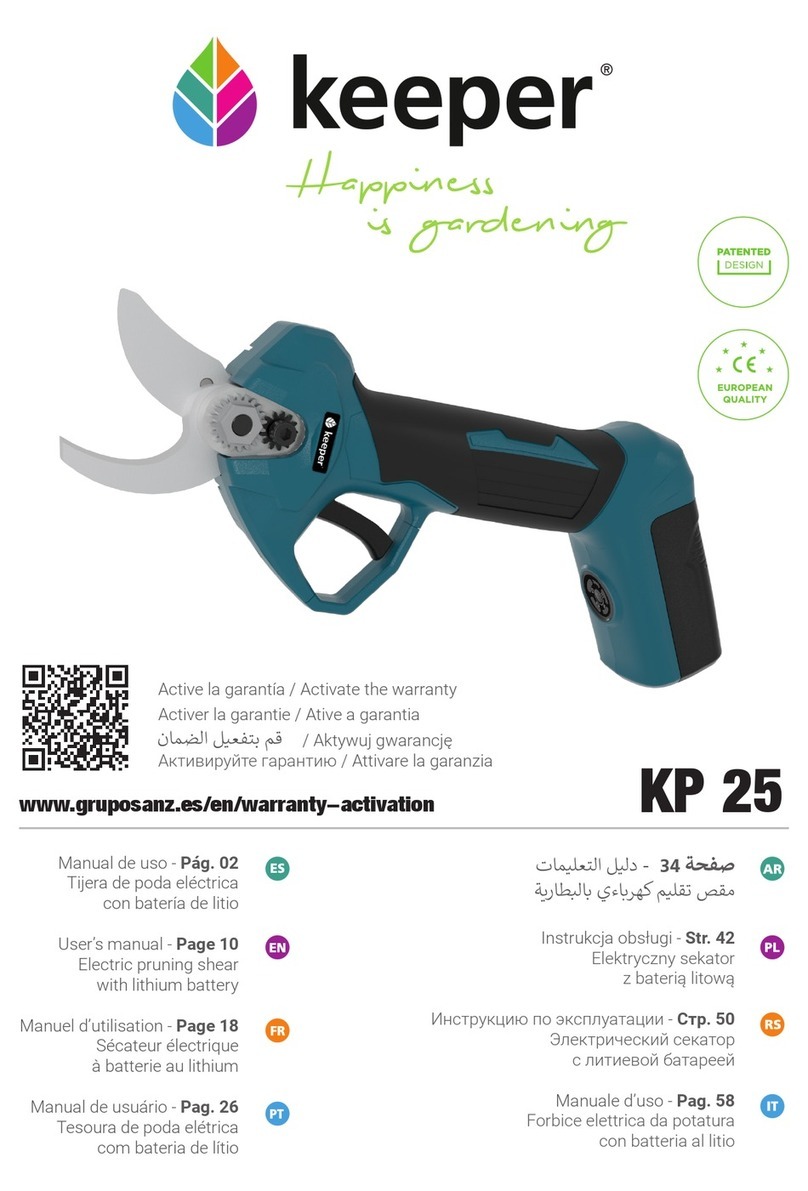 Keeper KP 25 user manual