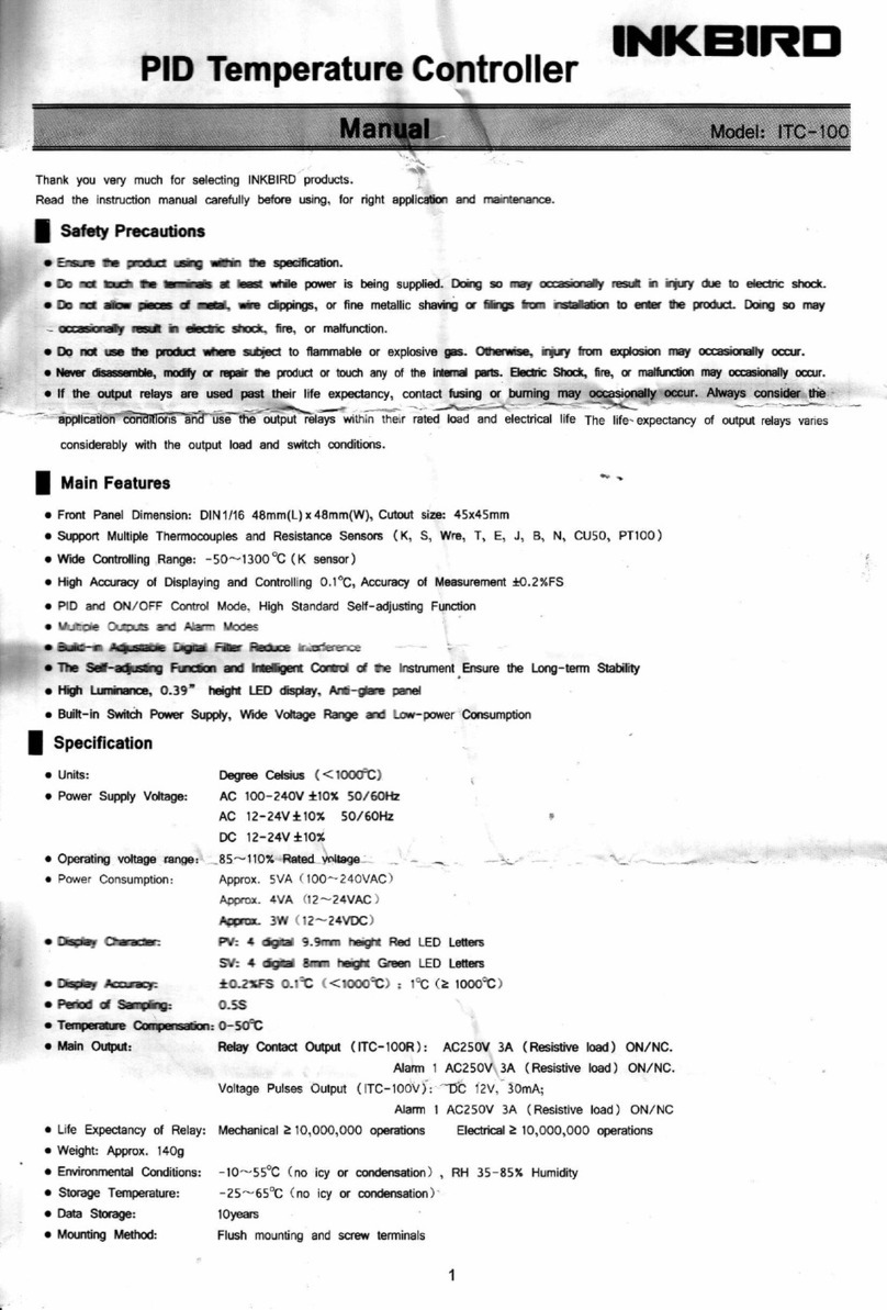 Ink Bird ITC-100 manual