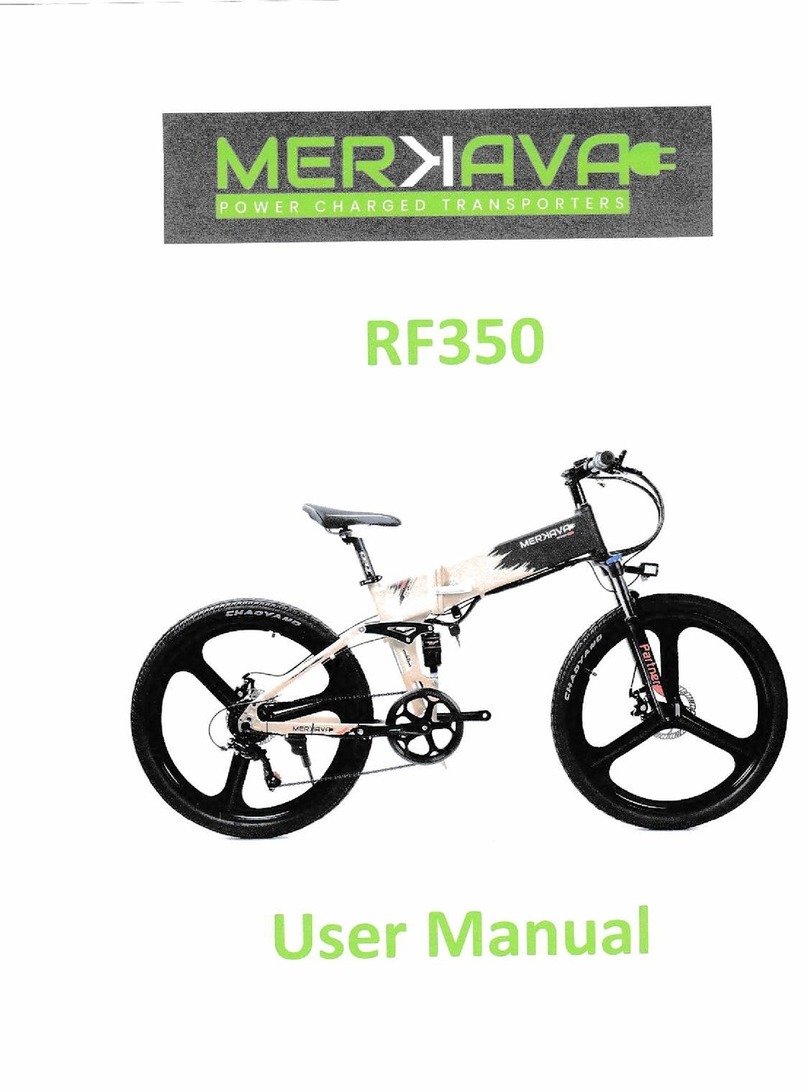 Merkava RF350 user manual