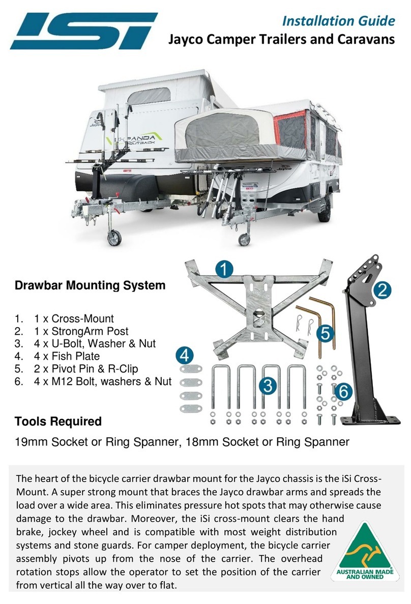 iSi Jayco Camper installation guide