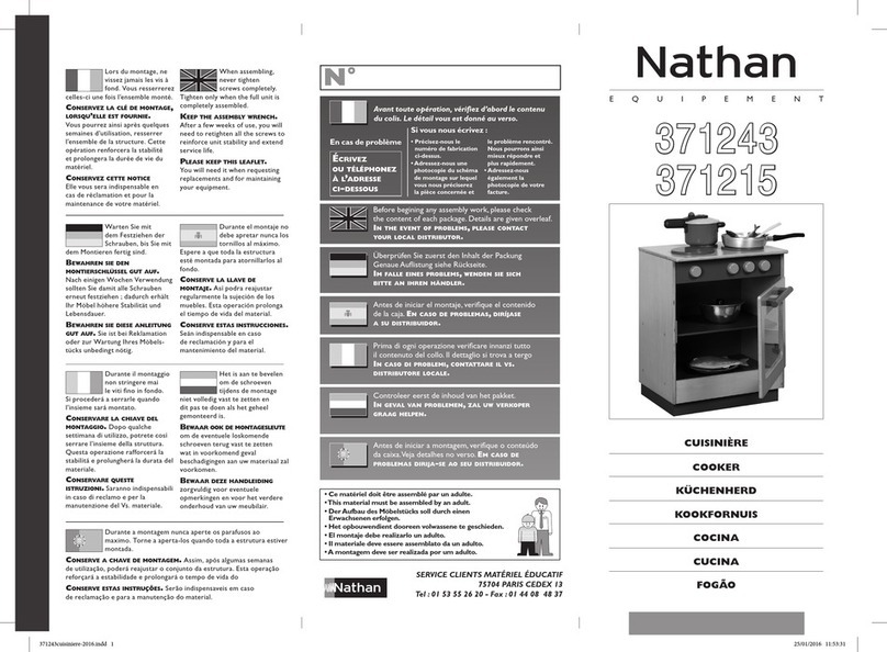 Nathan 371243 manual