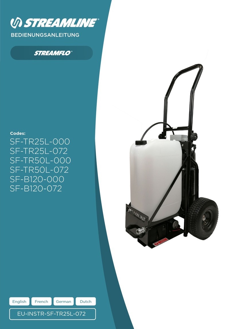 Streamline STREAMFLO SF-TR25L-000 User manual Streamline STREAMFLO SF-TR25L-000 User manual