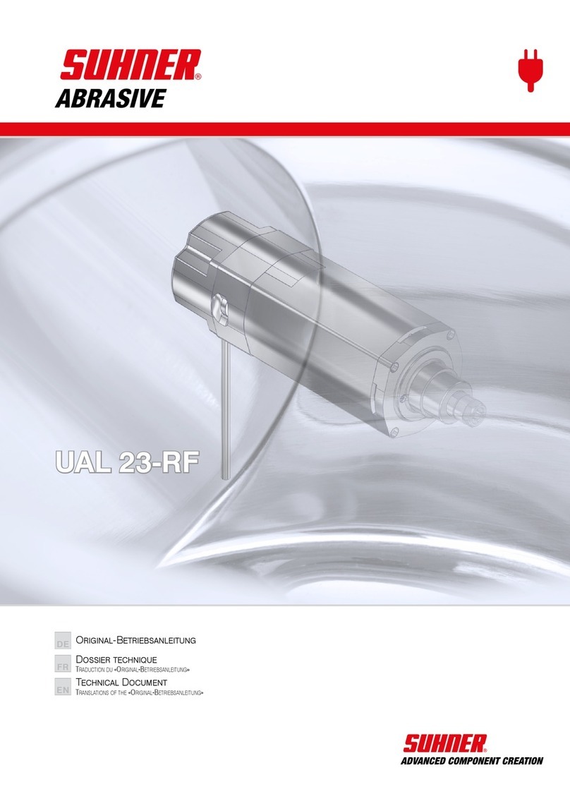 SUHNER ABRASIVE UAL 23-RF Technical document SUHNER ABRASIVE UAL 23-RF Technical document