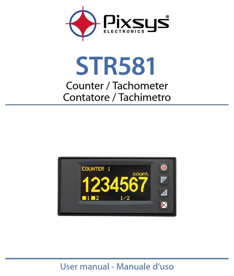 Pixsys STR581 user manual