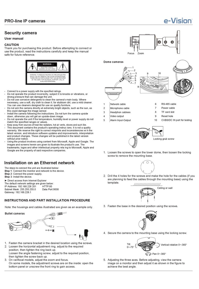 eVision PRO Series user manual