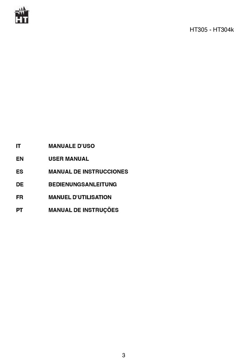 HT Instruments HT305 User manual