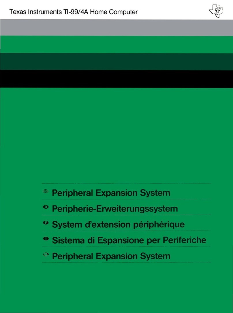 Texas Instruments TI-99/4A User manual