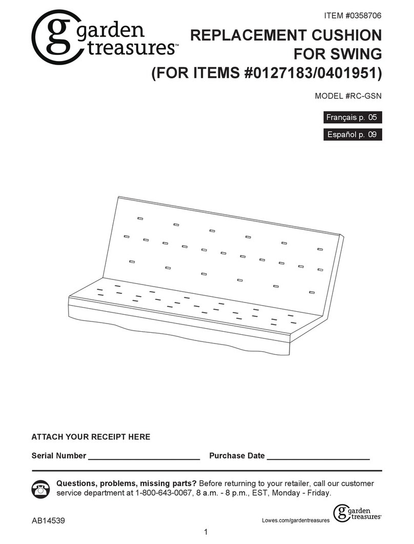 Garden Treasures RC-GSN quick start guide