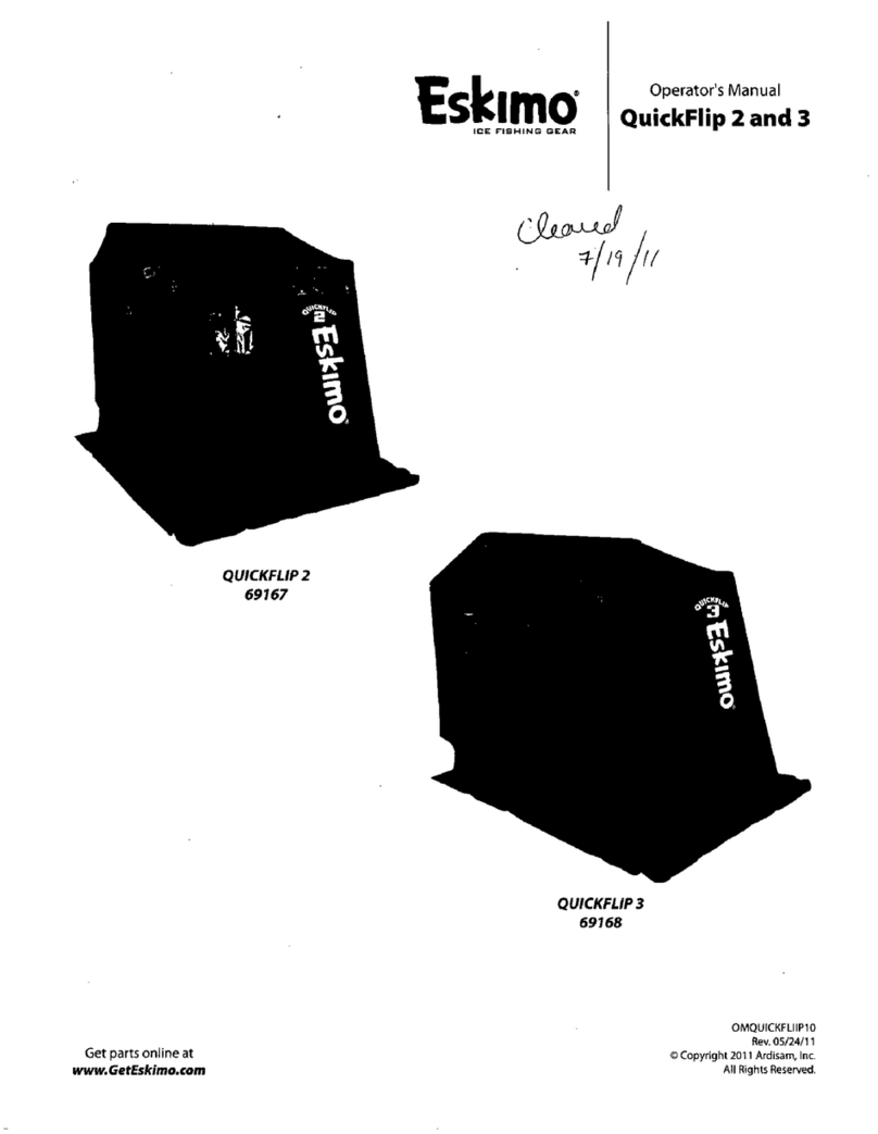 Eskimo QuickFlip 2 Operator's manual