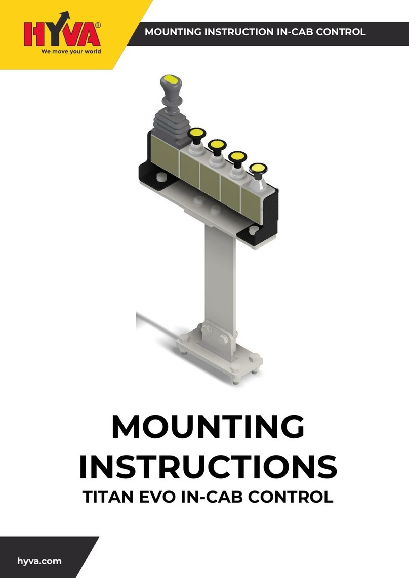 HYVA TITAN EVO Mounting instructions HYVA TITAN EVO Mounting instructions