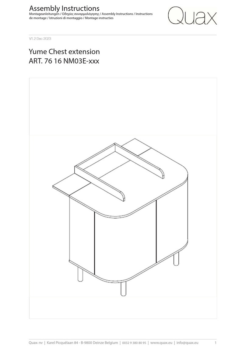 QU-AX Yume 76 16 NM03E Series Assembly instructions QU-AX Yume 76 16 NM03E Series Assembly instructions