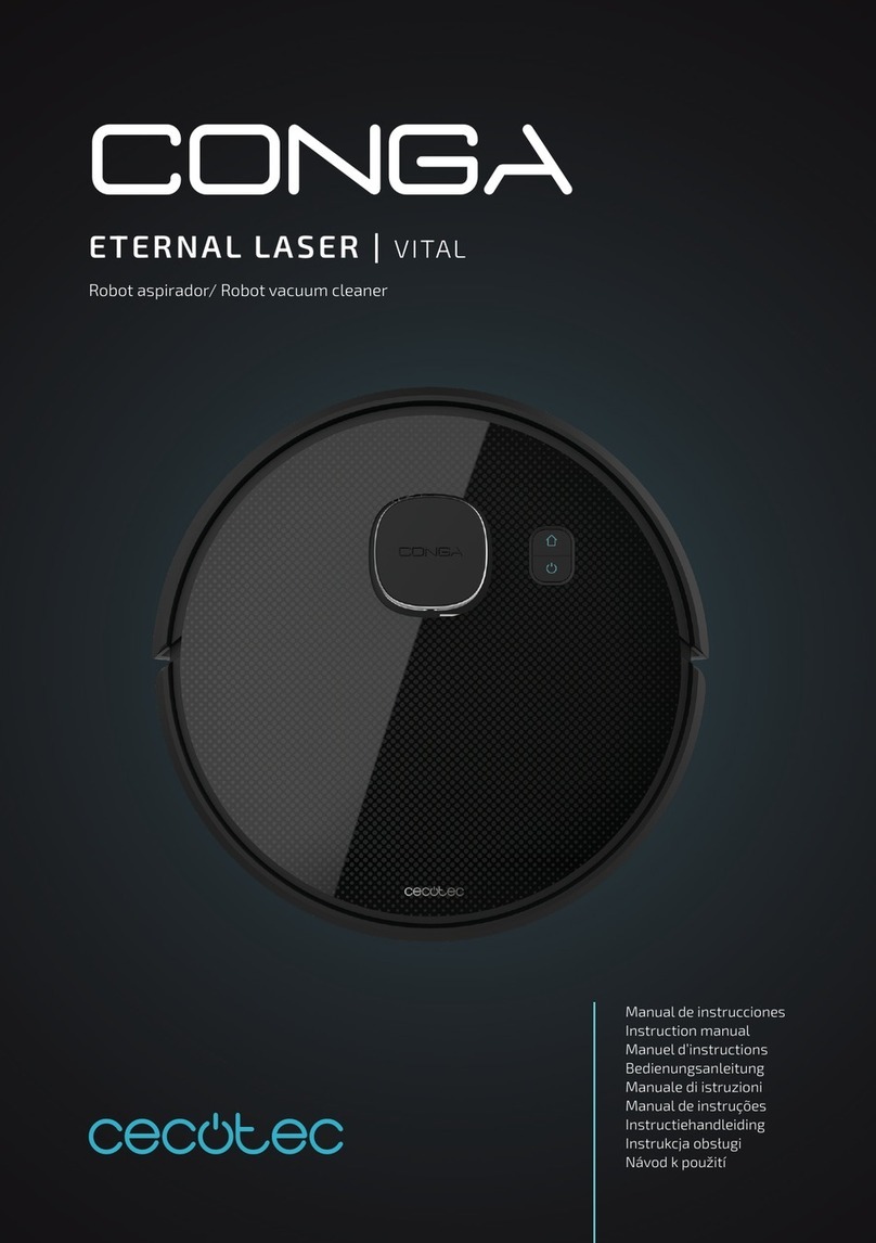 cecotec Conga Eternal Laser Vital instruction manual