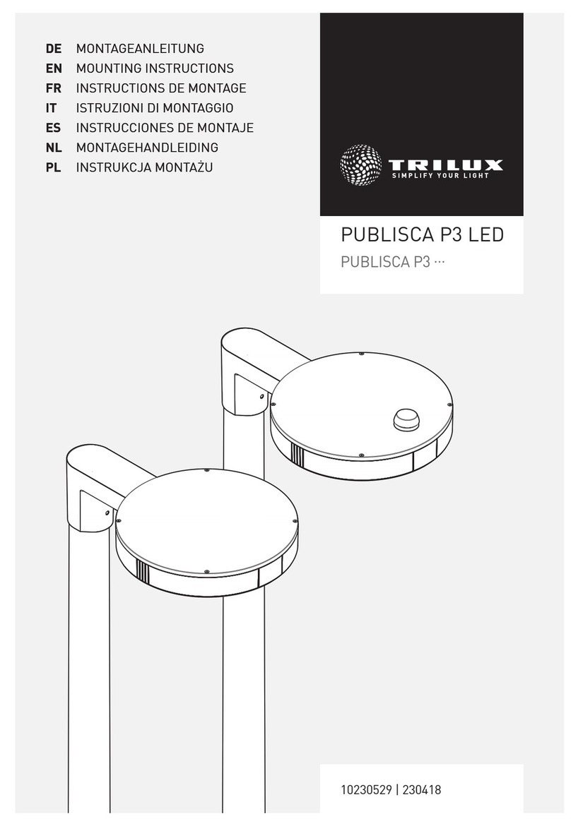 Trilux PUBLISCA P3 LED User manual