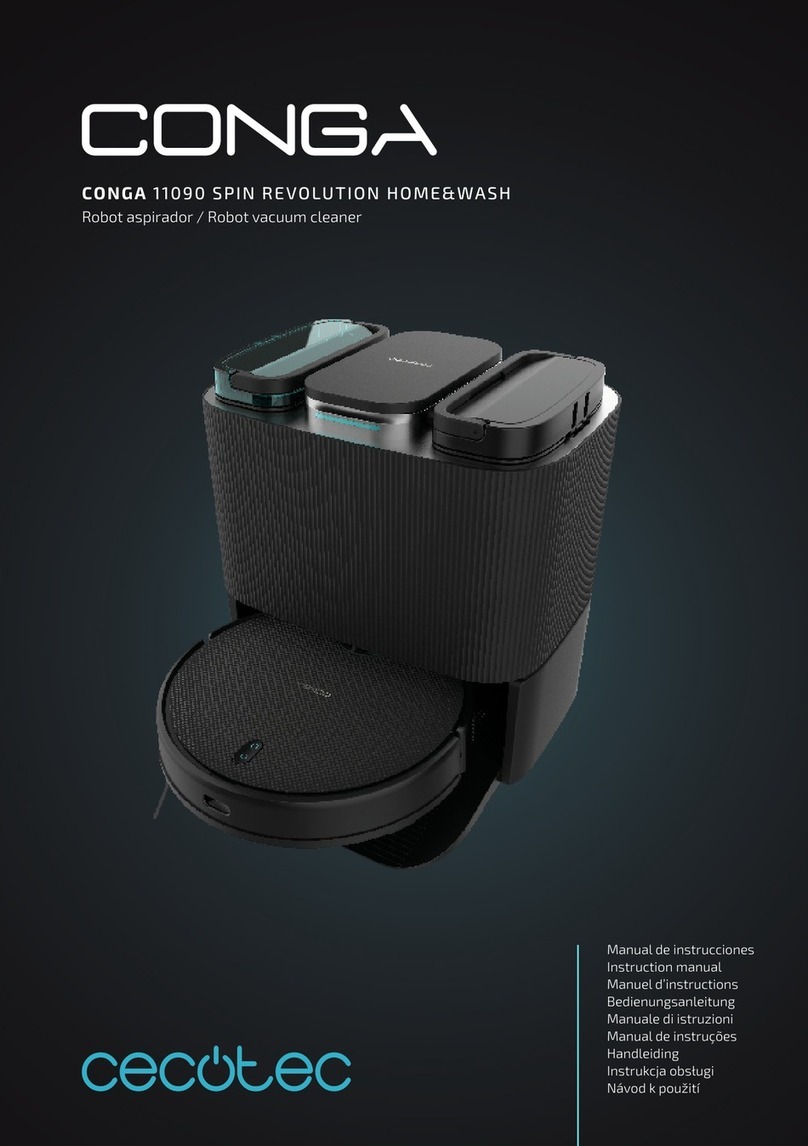 cecotec Conga 11090 Spin Revolution Home&Wash instruction manual