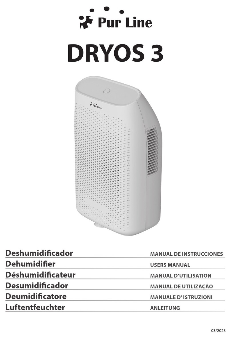Pur Line DRYOS 3 User manual