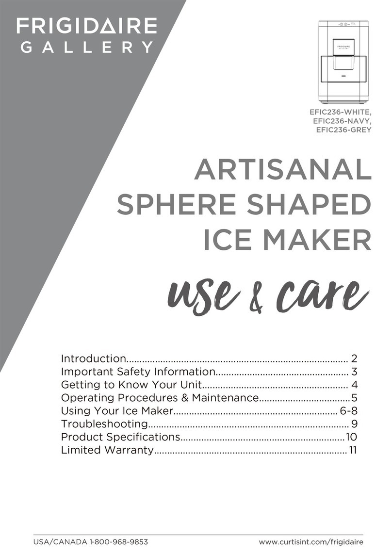 Frigidaire EFIC236-WHITE Owner's manual