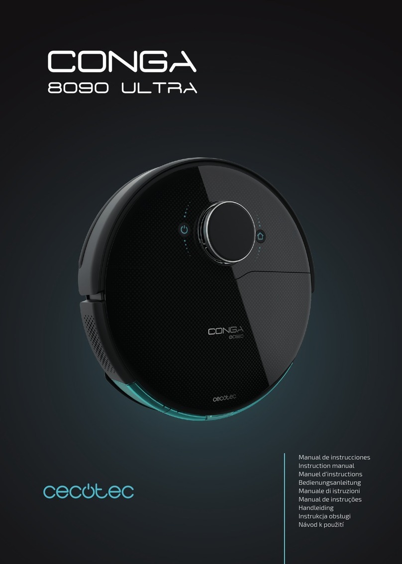 cecotec Conga 8090 Ultra instruction manual