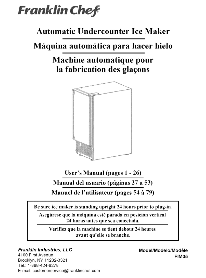 Franklin Chef FIM35 User manual