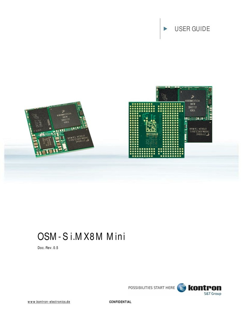 S&T Kontron OSM-S i.MX8M Mini User manual S&T Kontron OSM-S i.MX8M Mini User manual