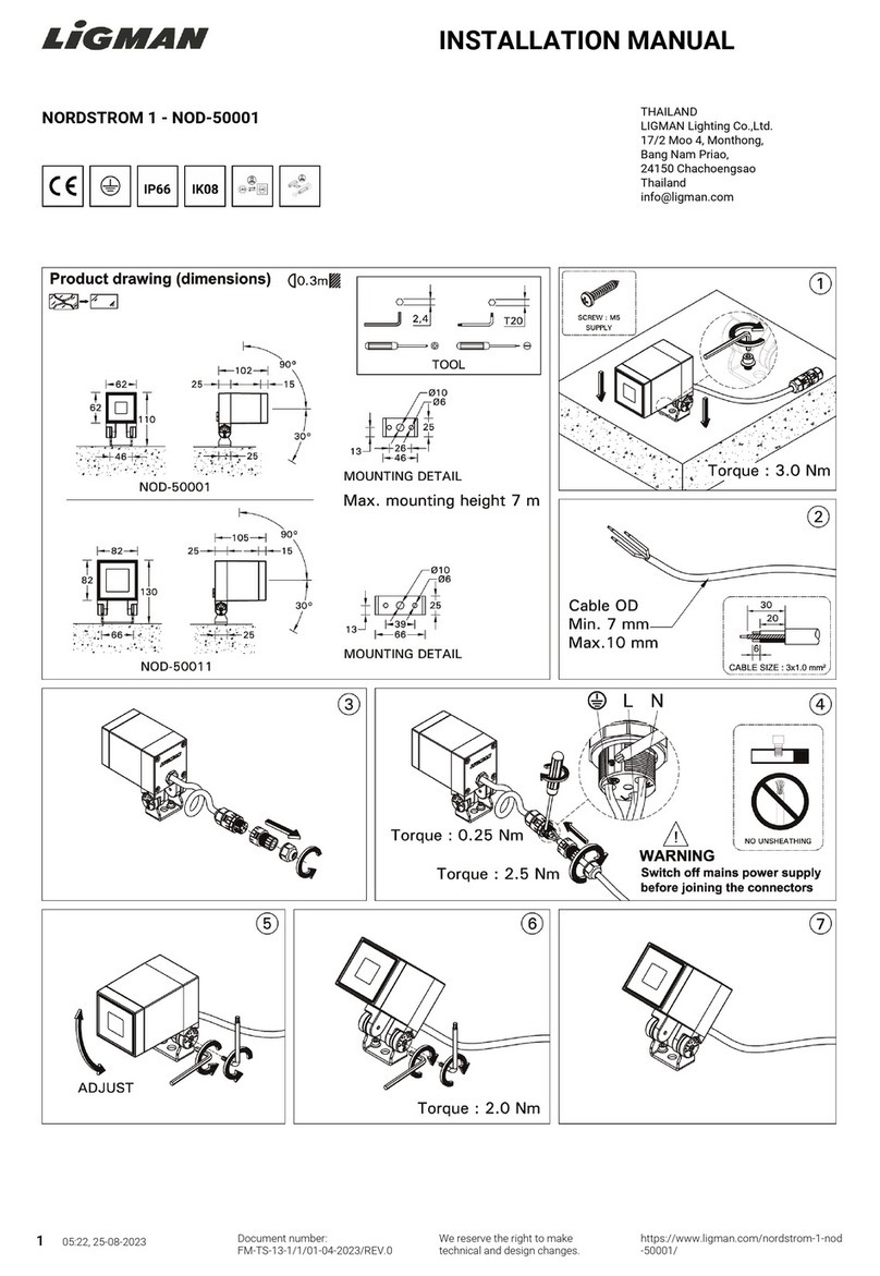 LIGMAN NOD-50001 User manual