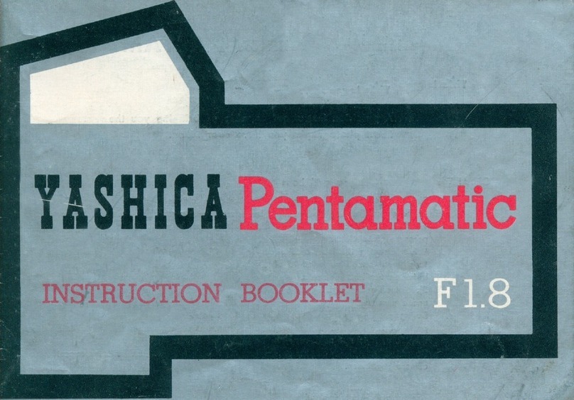 Yashica Pentamatic F1.8 User manual