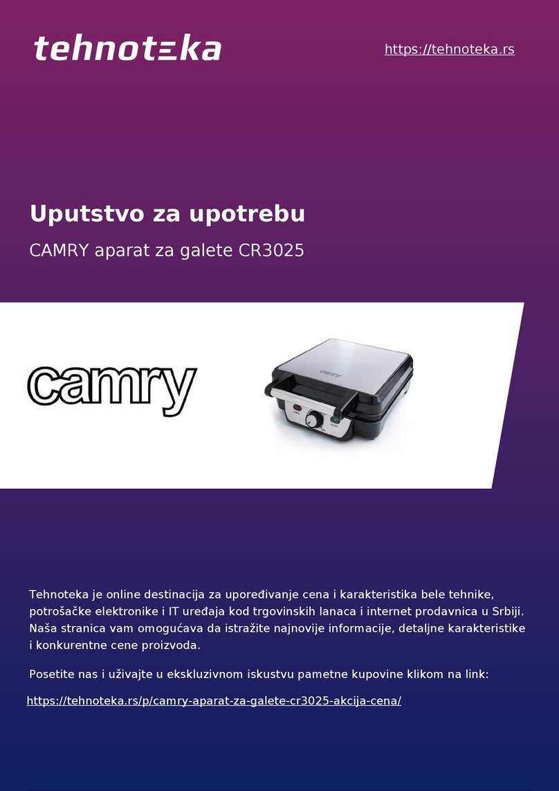 camry CR 3025 User manual