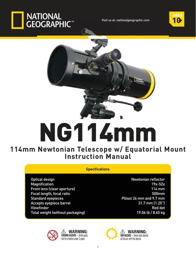 National Geographic NG114mm instruction manual