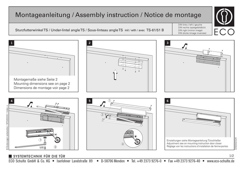 Eco TS-61 B Assembly instruction