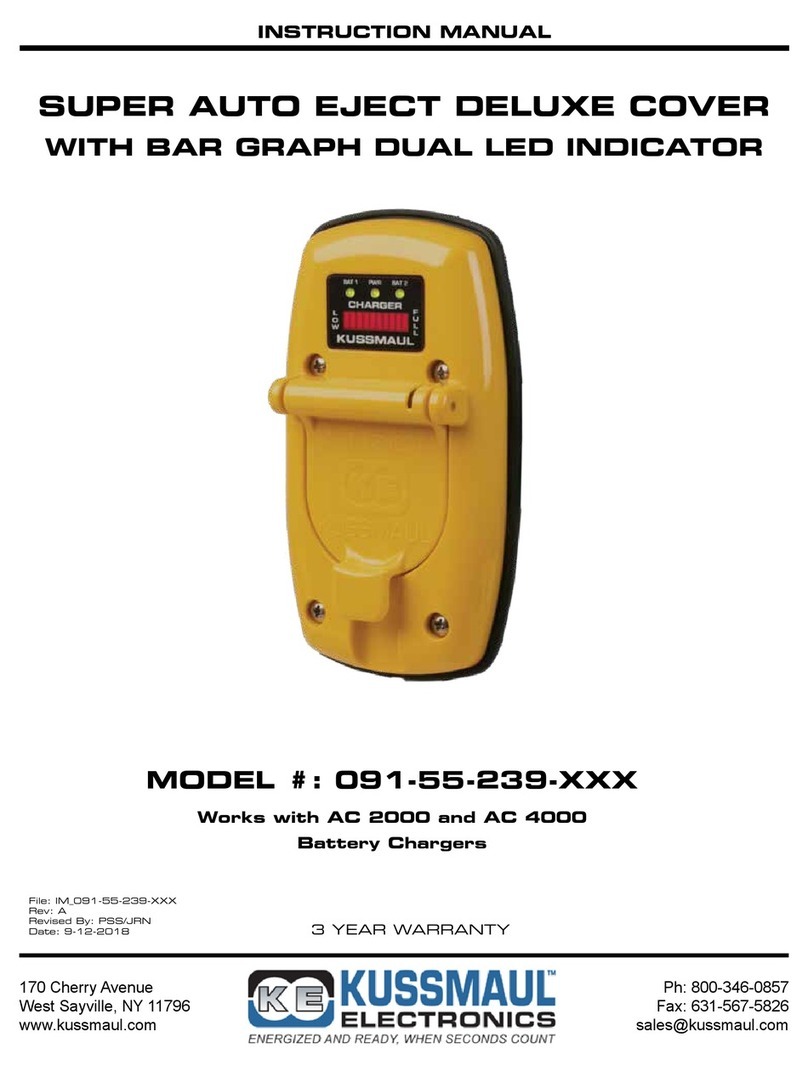 KUSSMAUL 091-55-239 Series instruction manual KUSSMAUL 091-55-239 Series instruction manual