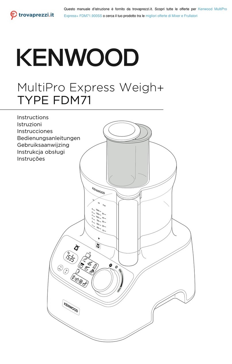 Kenwood FDM71 User manual